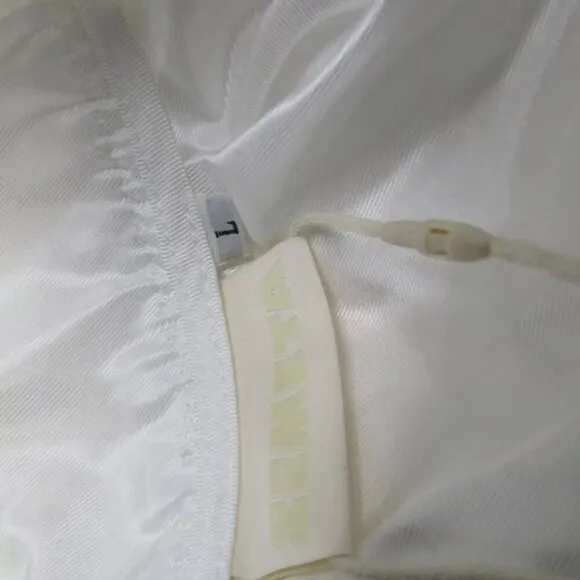 Zemeta Women's Whip Balloon Skirt White Size L
