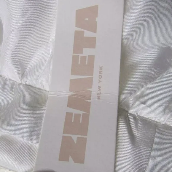 Zemeta Women's Whip Balloon Skirt White Size L